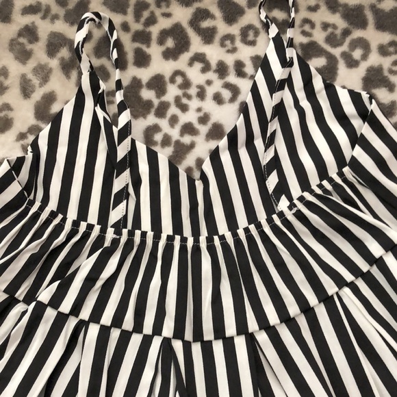 Private Boutique Label Black White Striped Cami Top Small Medium - Picture 9 of 17